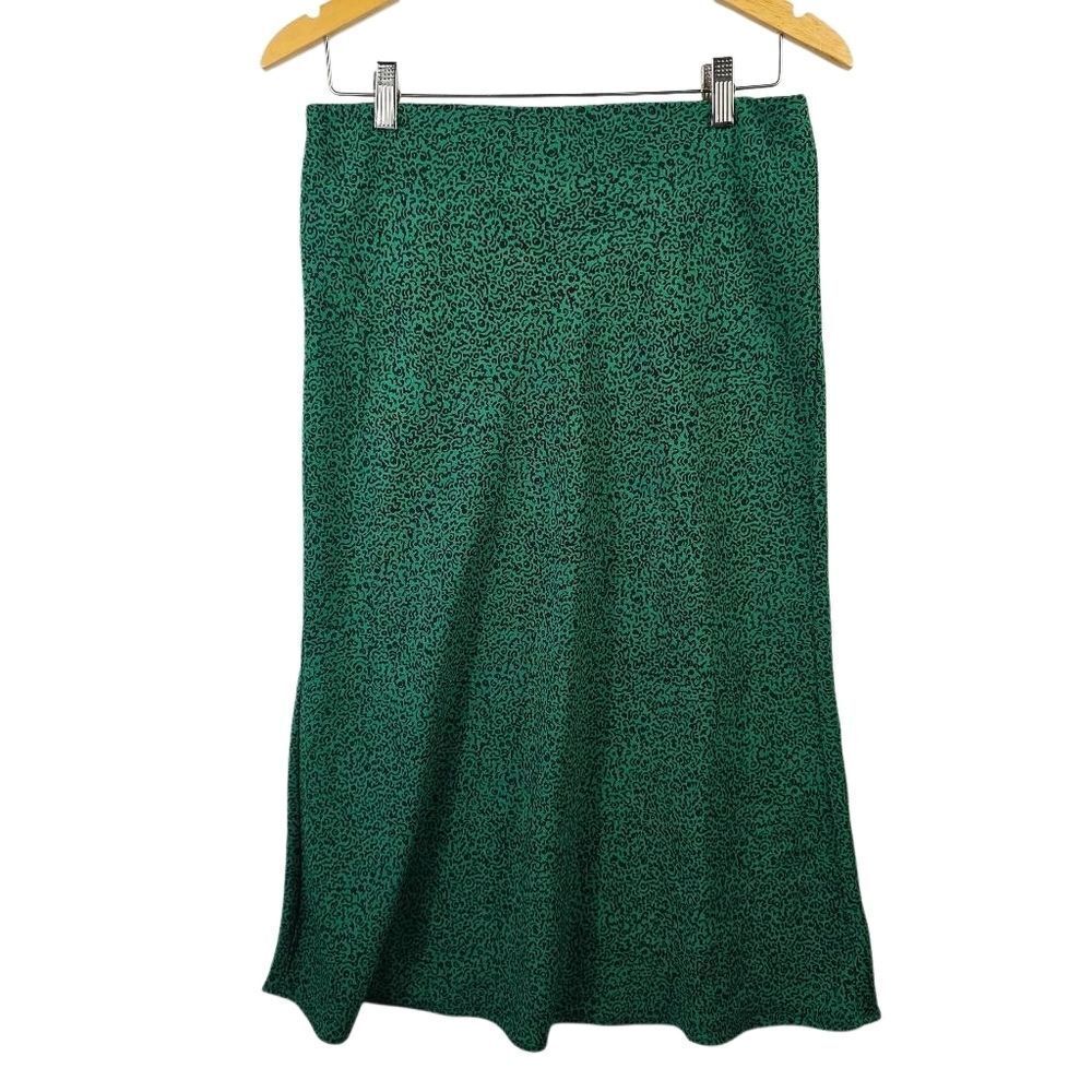 Rachel Zoe Emerald A-Line Skirt Size 6 - Picture 2 of 8